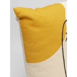 KARE Design Kissen Face Art Multi 50X50Cm- Kissen