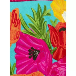 KARE Design Kissen Fiorista Blau 60X40Cm- Kissen