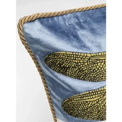 KARE Design Kissen Glitter Dragonfly Weis 50X30Cm- Kissen