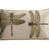 KARE Design Kissen Glitter Dragonfly Braun 50X30Cm- Kissen