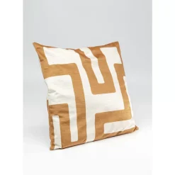 KARE Design Kissen Labyrinth Rot 45X45Cm- Kissen