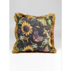KARE Design Kissen Sunflower Fringe 45X45Cm- Kissen