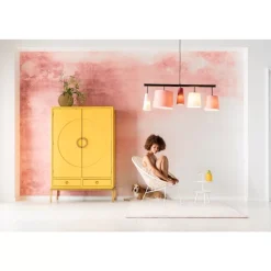 KARE Design Kleiderschrank Disk Yellow- Regale