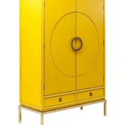 KARE Design Kleiderschrank Disk Yellow- Regale
