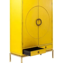 KARE Design Kleiderschrank Disk Yellow- Regale