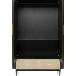 KARE Design Kleiderschrank Milano 180X110- Regale