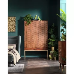 KARE Design Kleiderschrank Muskat- Regale