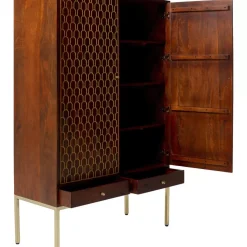 KARE Design Kleiderschrank Muskat- Regale