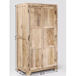 KARE Design Kleiderschrank Puro- Regale