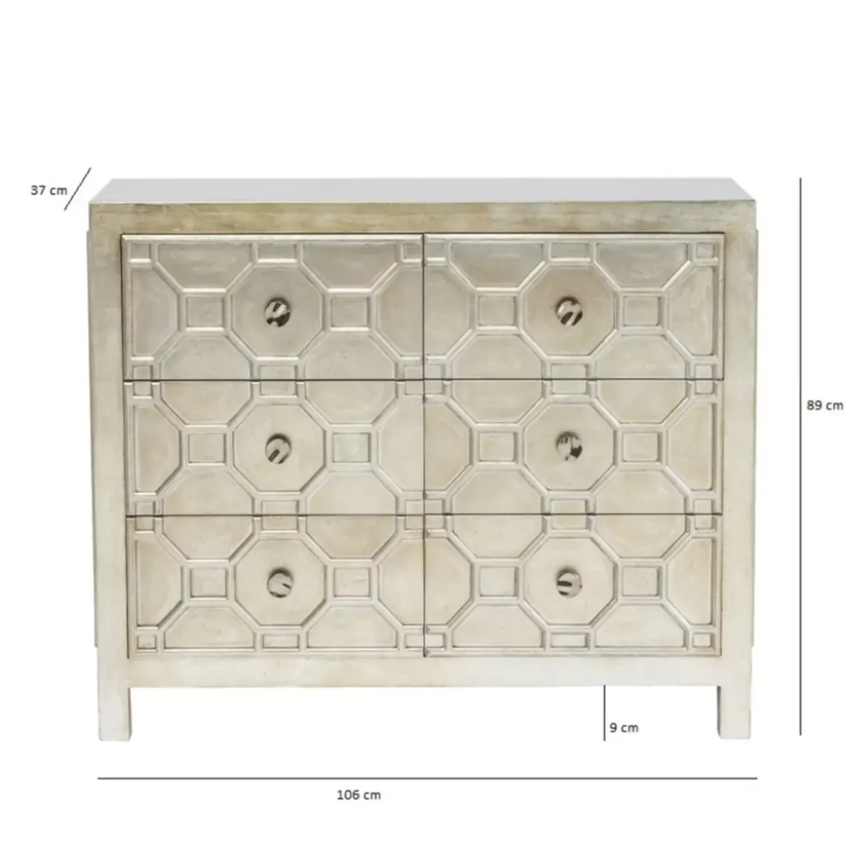 KARE Design Kommode Alhambra 108Cm- Kommoden & Sideboards