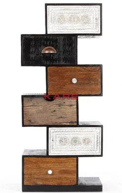 KARE Design Kommode Finca Zick Zack- Kommoden & Sideboards