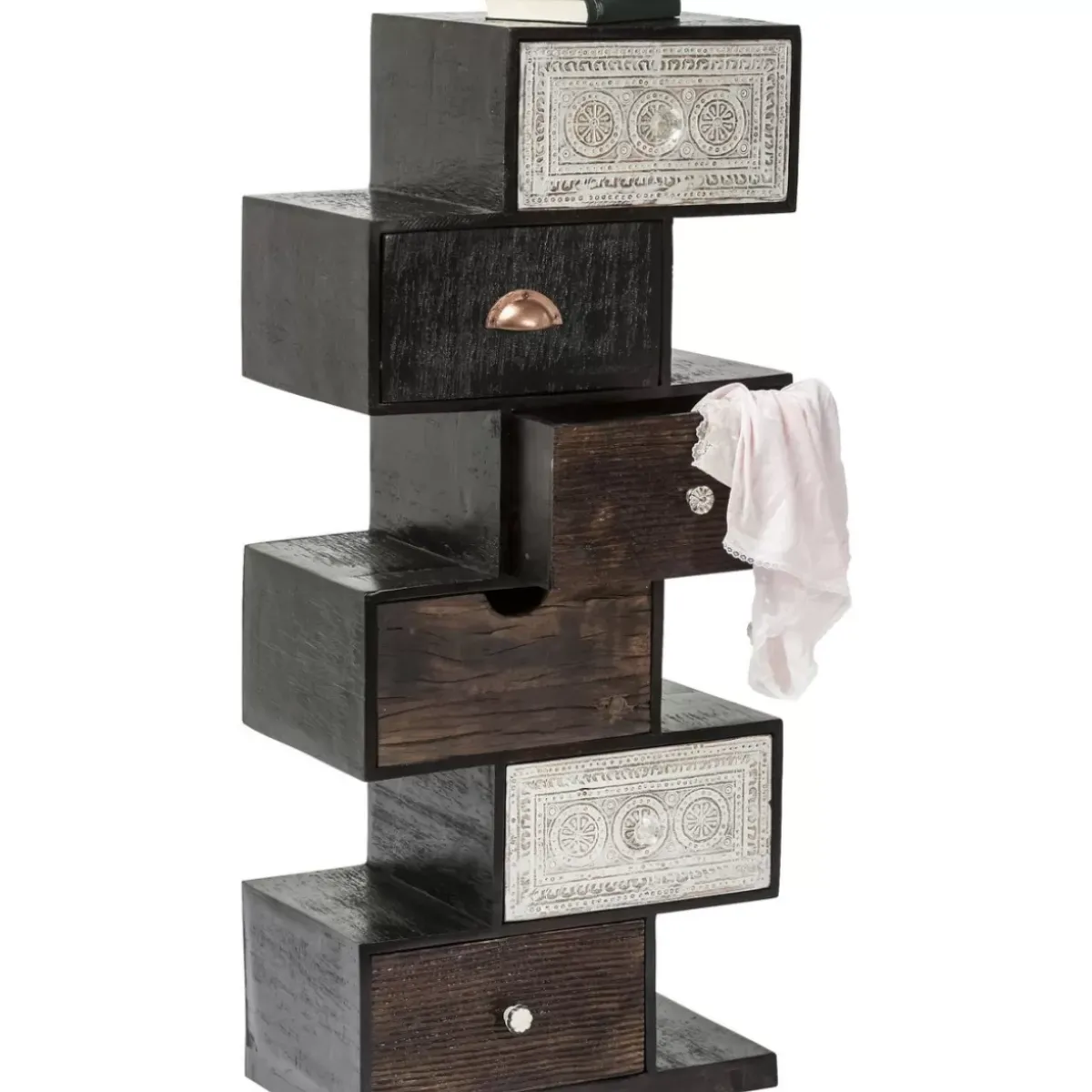 KARE Design Kommode Finca Zick Zack- Kommoden & Sideboards