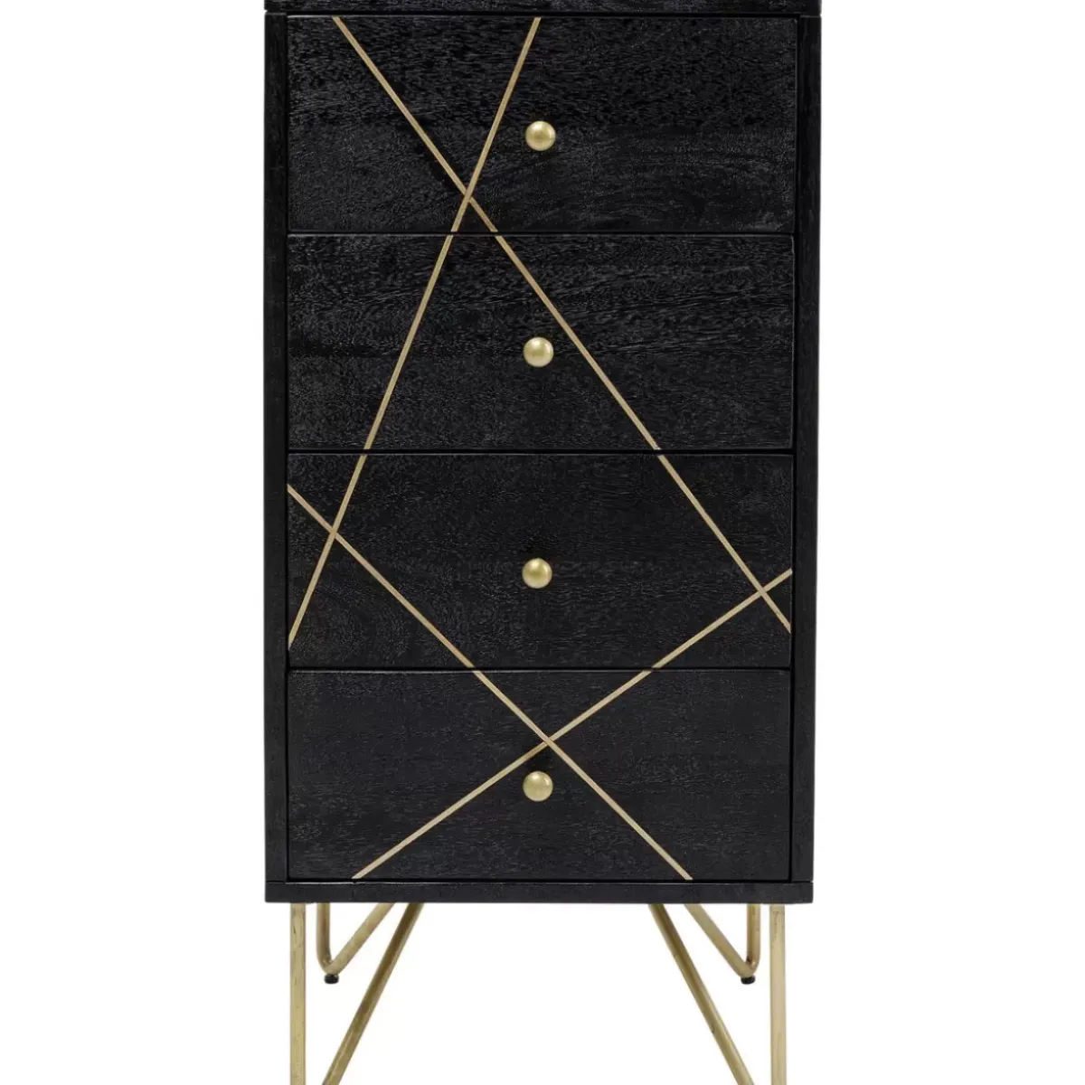 KARE Design Kommode Gold Vein 4 Schube 40X88Cm- Kommoden & Sideboards