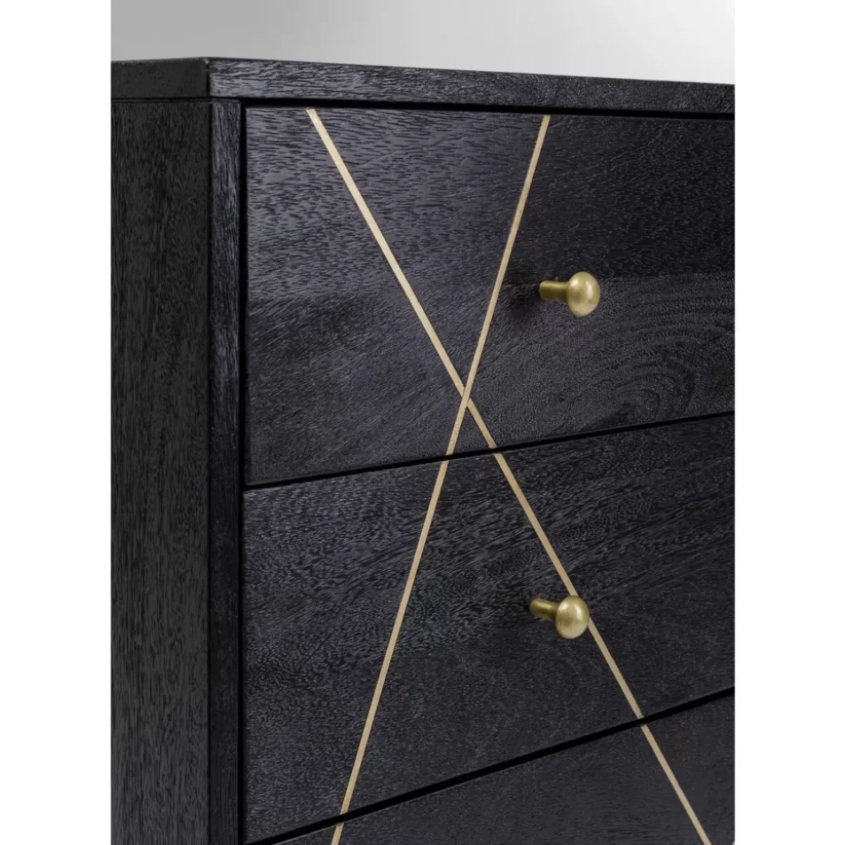KARE Design Kommode Gold Vein 4 Schube 40X88Cm- Kommoden & Sideboards