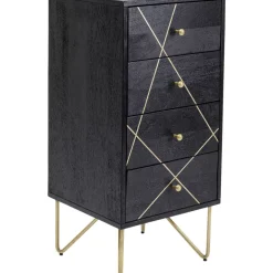 KARE Design Kommode Gold Vein 4 Schube 40X88Cm- Kommoden & Sideboards