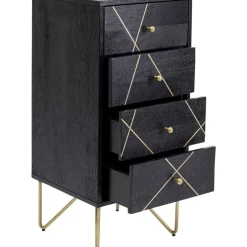 KARE Design Kommode Gold Vein 4 Schube 40X88Cm- Kommoden & Sideboards