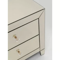 KARE Design Kommode Klein Luxury Champagne 2 Schube- Kommoden & Sideboards