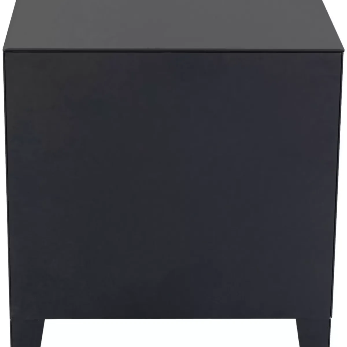 KARE Design Kommode Klein Luxury Push 2 Schube Grau- Kommoden & Sideboards