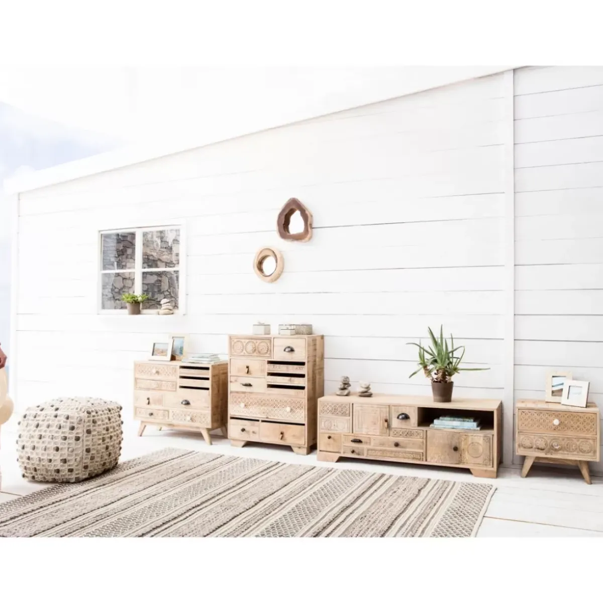 KARE Design Kommode Klein Puro 50X35Cm- Kommoden & Sideboards