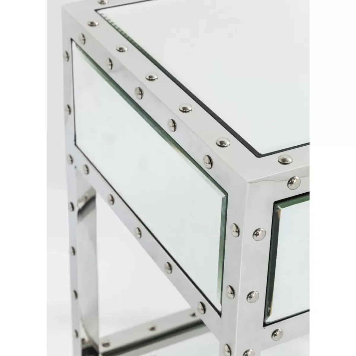 KARE Design Kommode Klein Rivet- Kommoden & Sideboards