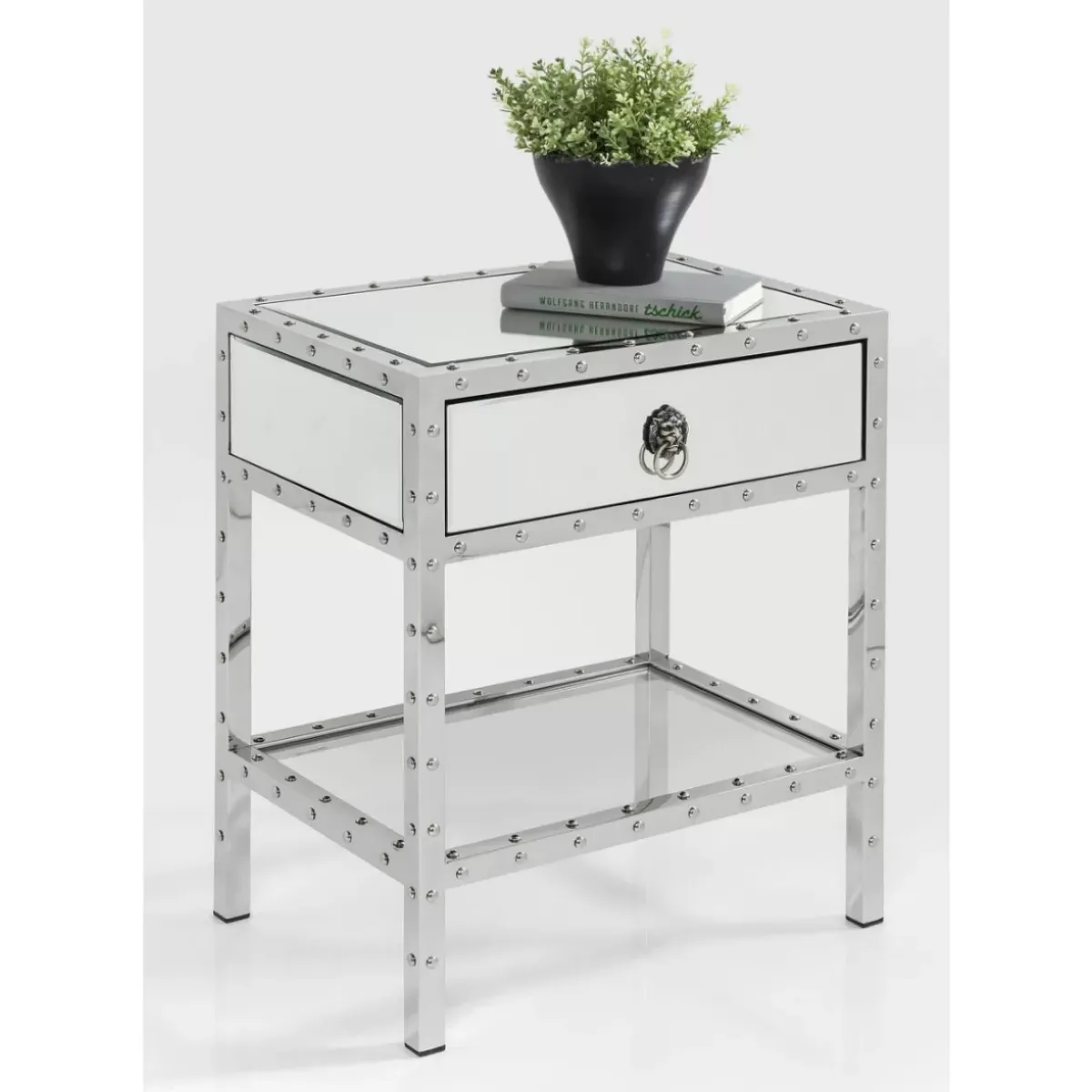 KARE Design Kommode Klein Rivet- Kommoden & Sideboards