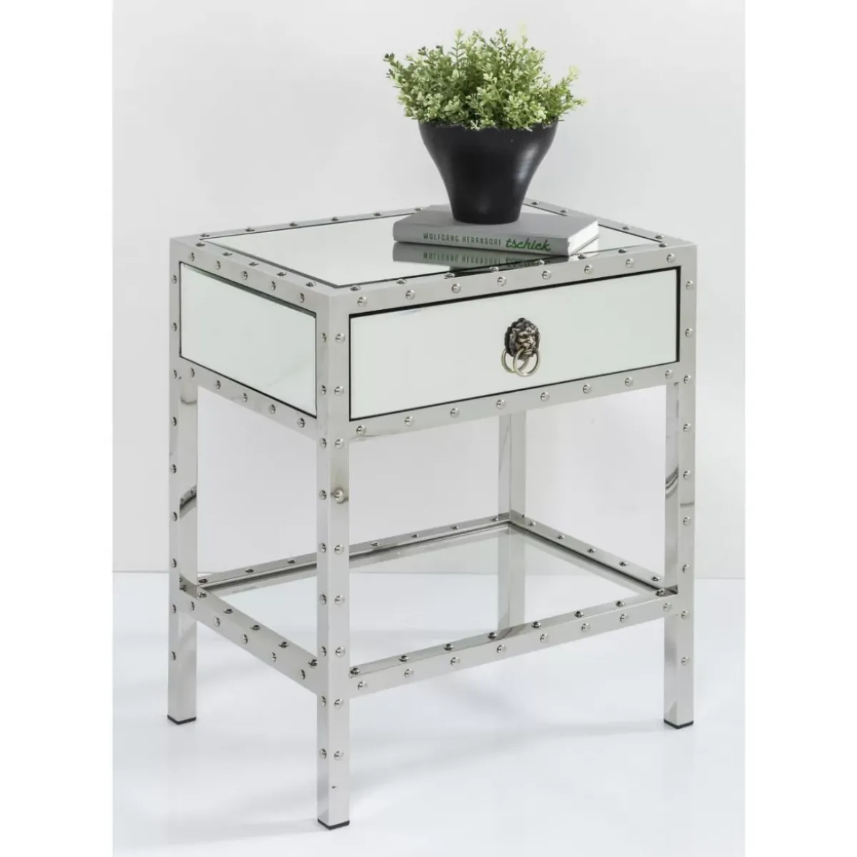 KARE Design Kommode Klein Rivet- Kommoden & Sideboards