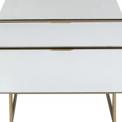 KARE Design Kommode Klein Soran Gold 49X50Cm- Kommoden & Sideboards