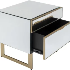 KARE Design Kommode Klein Soran Gold 49X50Cm- Kommoden & Sideboards