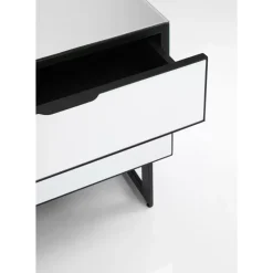 KARE Design Kommode Klein Soran Schwarz 49X50Cm- Kommoden & Sideboards