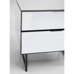 KARE Design Kommode Klein Soran Schwarz 49X50Cm- Kommoden & Sideboards