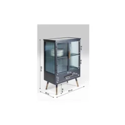 KARE Design Kommode La Gomera 2 Turen 1 Schub- Regale