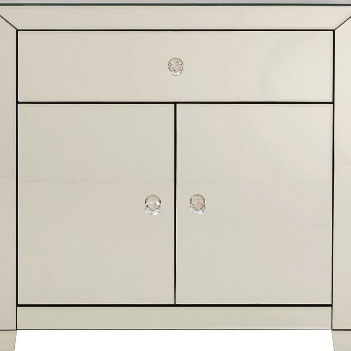 KARE Design Kommode Luxury Champagne 2-Turig 1 Schub- Kommoden & Sideboards