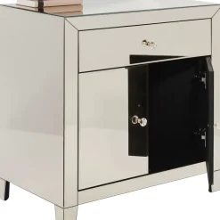 KARE Design Kommode Luxury Champagne 2-Turig 1 Schub- Kommoden & Sideboards