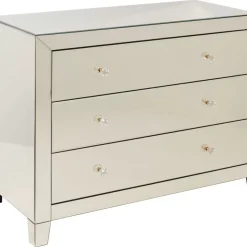 KARE Design Kommode Luxury Champagne 3 Schube- Kommoden & Sideboards