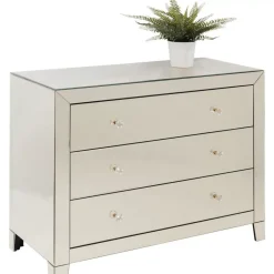 KARE Design Kommode Luxury Champagne 3 Schube- Kommoden & Sideboards