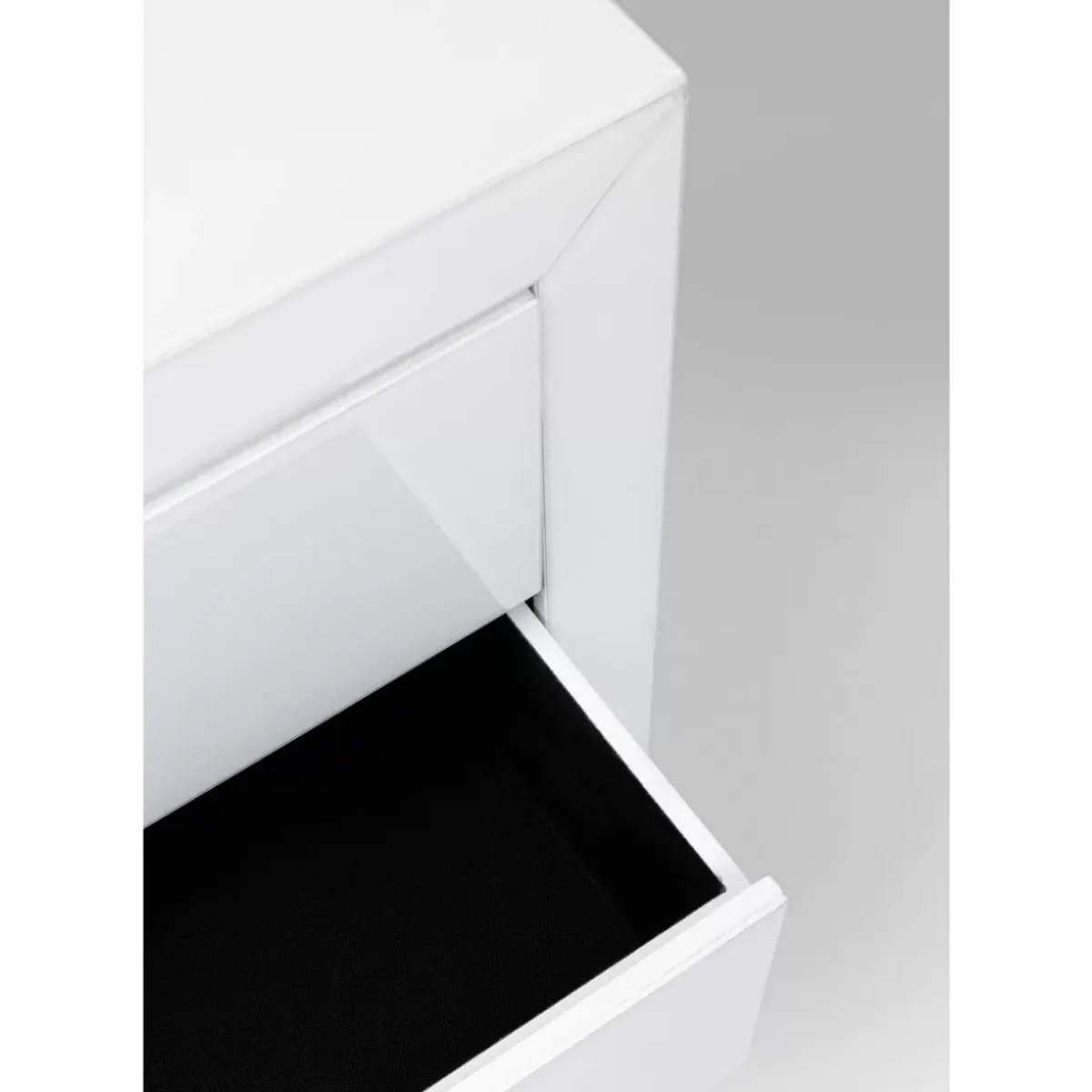 KARE Design Kommode Luxury Push 3 Schube Weiss- Kommoden & Sideboards