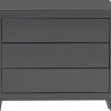 KARE Design Kommode Luxury Push 3 Schube Grau- Kommoden & Sideboards
