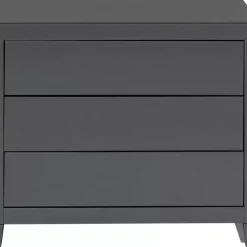 KARE Design Kommode Luxury Push 3 Schube Grau- Kommoden & Sideboards