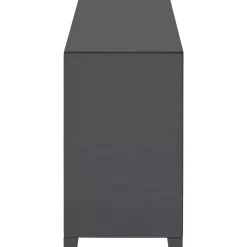 KARE Design Kommode Luxury Push 3 Schube Grau- Kommoden & Sideboards