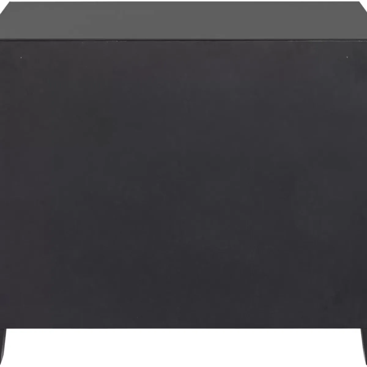 KARE Design Kommode Luxury Push 3 Schube Grau- Kommoden & Sideboards