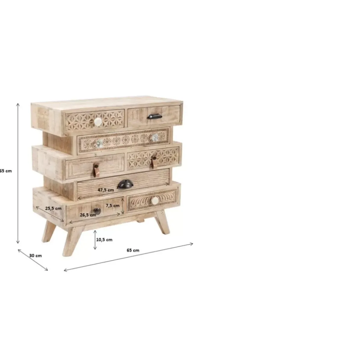 KARE Design Kommode Puro Butterfly- Kommoden & Sideboards