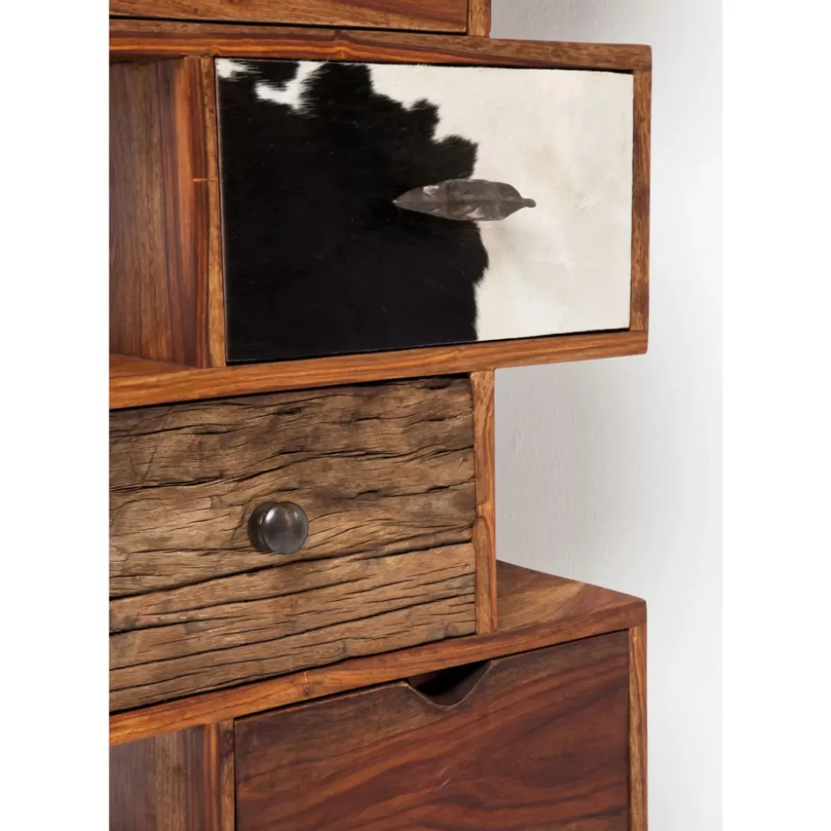 KARE Design Kommode Rodeo Zick Zack 6 Schube- Kommoden & Sideboards