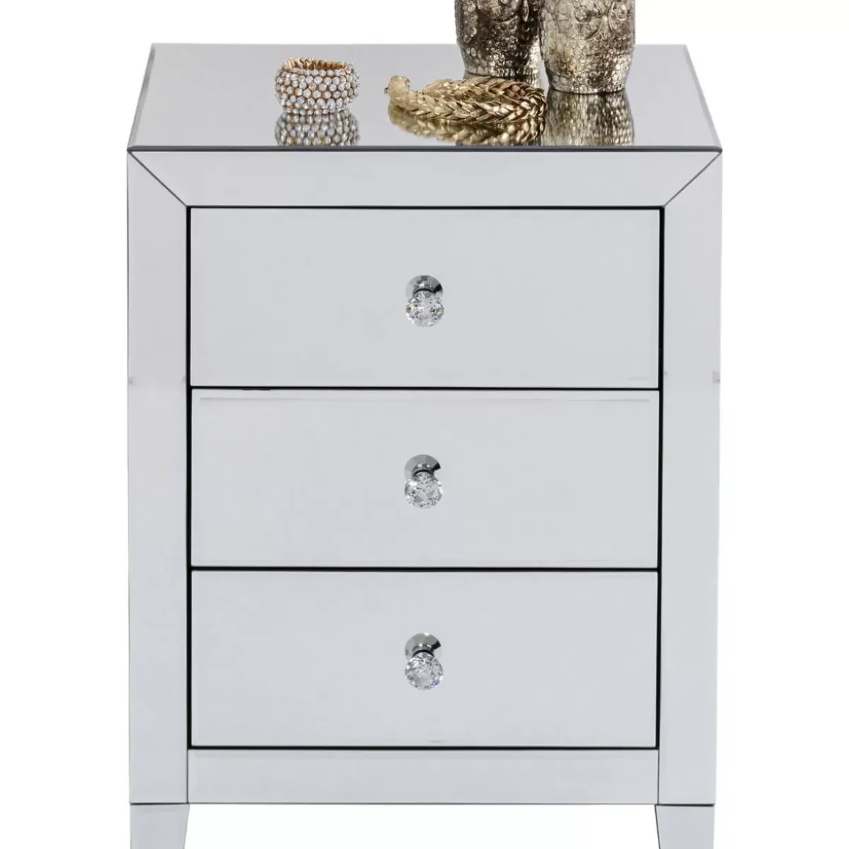 KARE Design Kommode Schmal Luxury 3 Schube- Kommoden & Sideboards