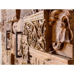 KARE Design Kommode Shanti Surprise Puzzle Nature- Kommoden & Sideboards