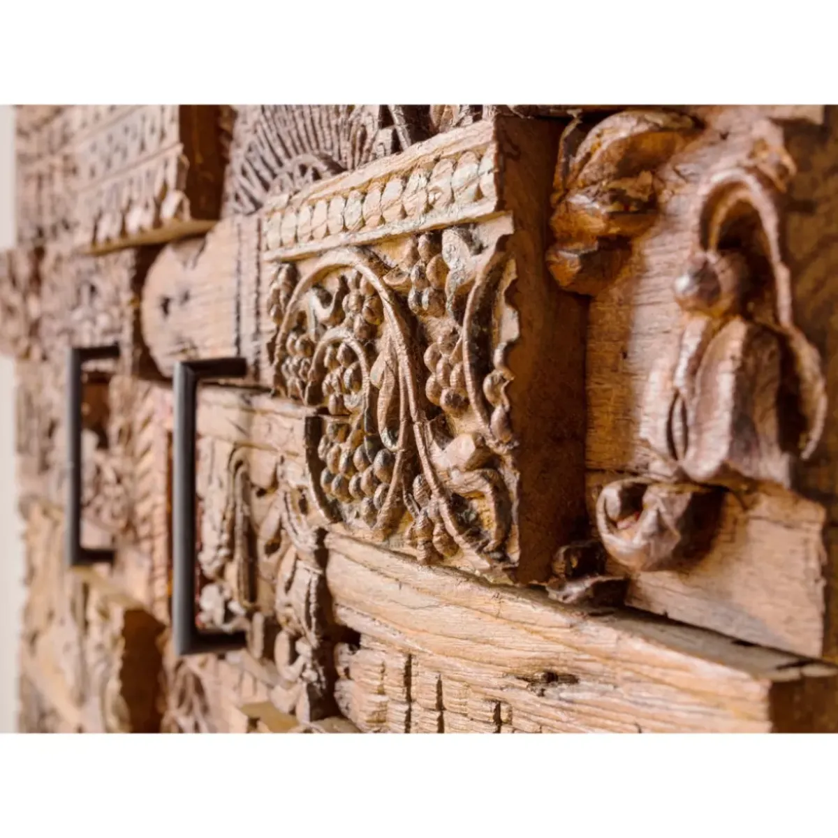 KARE Design Kommode Shanti Surprise Puzzle Nature- Kommoden & Sideboards