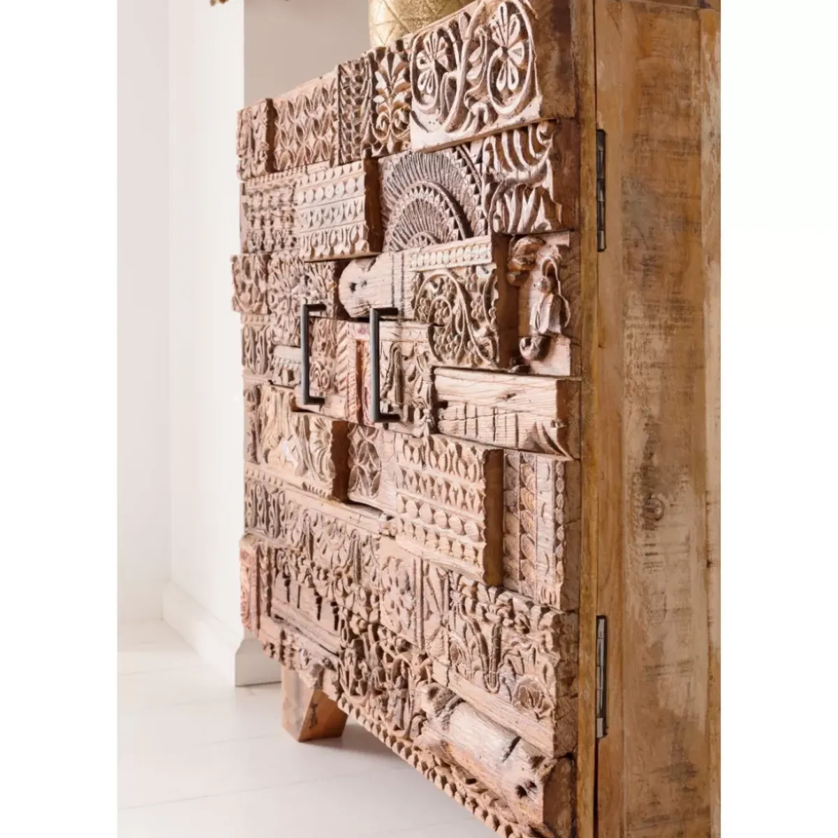 KARE Design Kommode Shanti Surprise Puzzle Nature- Kommoden & Sideboards