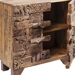 KARE Design Kommode Shanti Surprise Puzzle Nature- Kommoden & Sideboards