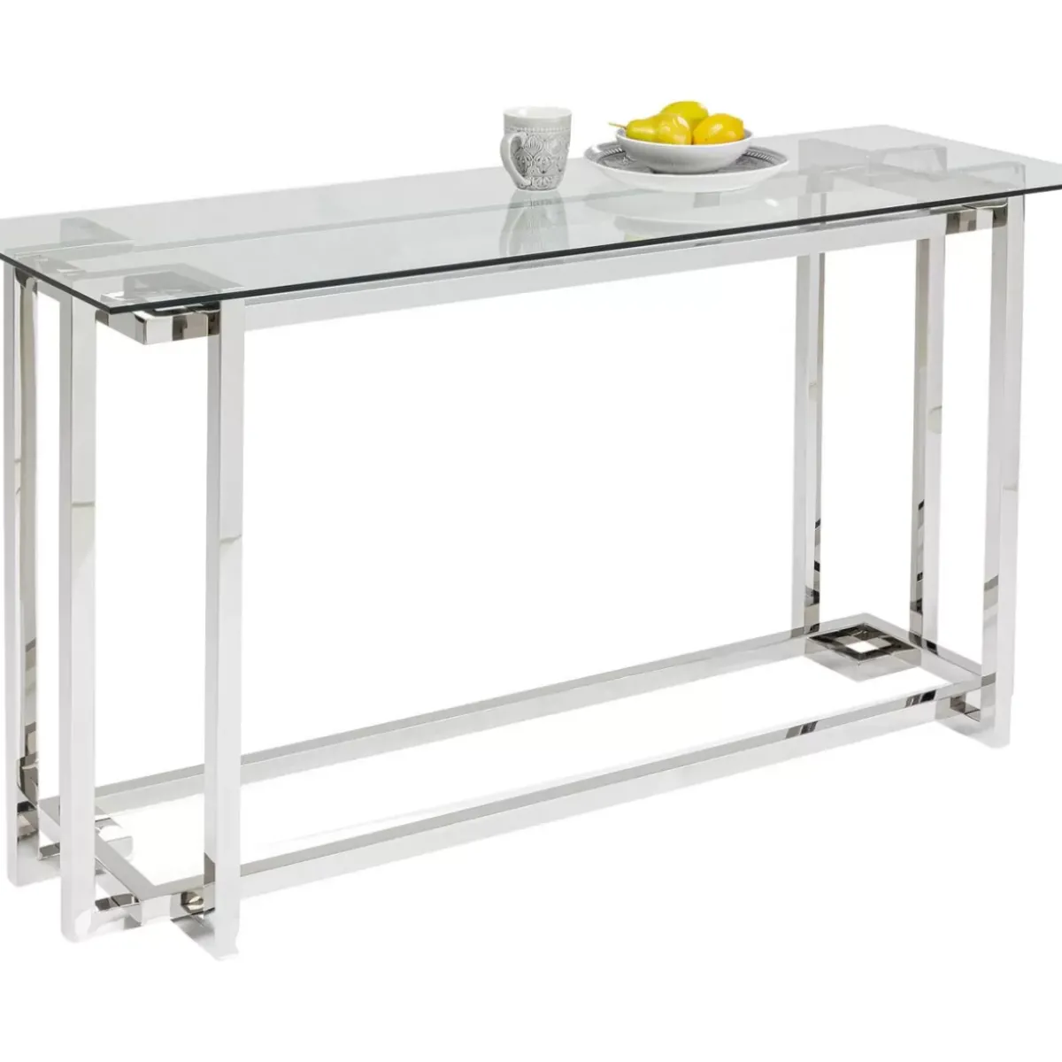 KARE Design Konsole Clara Silber 145X76Cm- Kommoden & Sideboards