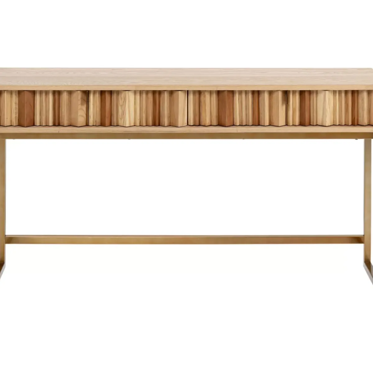 KARE Design Konsole Concertina Natur 136X40Cm- Kommoden & Sideboards