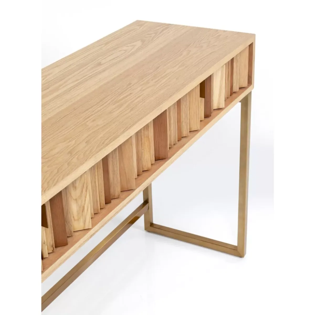 KARE Design Konsole Concertina Natur 136X40Cm- Kommoden & Sideboards